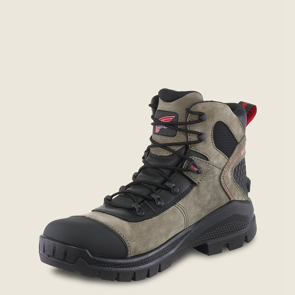 Red Wing Mens Safety Boots - Crv™ - 6-inch Toe - Olive/Black - VYH357914